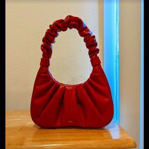 [NWOT] JW PEI Gabbi Ruched Hobo Handbag Red